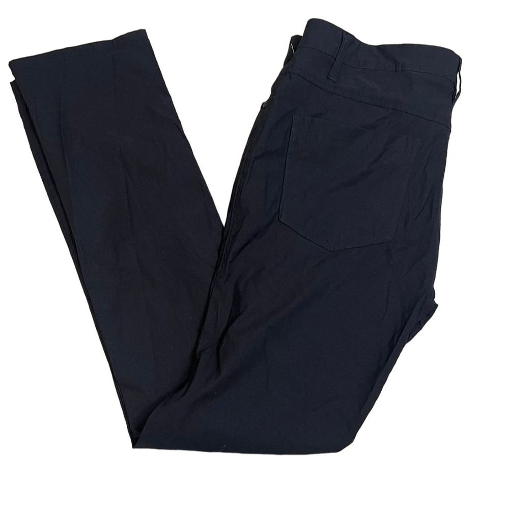 Kenneth Cole Men's Black Chino Pants Size 34x32 Classic Fit Comfort Stretch